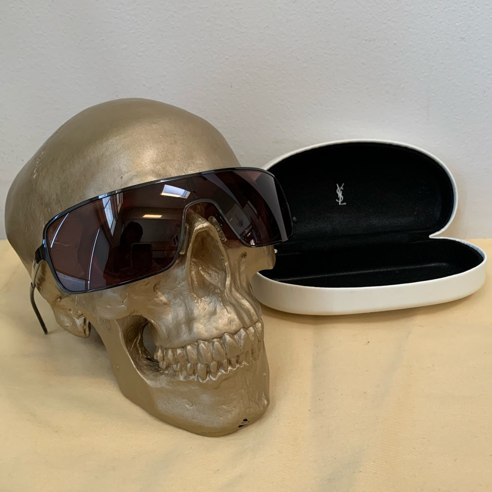 Yves Saint Laurent Dark Metal Rose Sunglasses - Picture 9 of 13